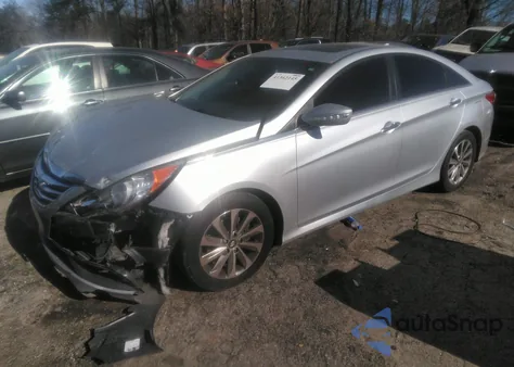 2014 Hyundai Sonata Limited 2.0T из США, поврежденный, VIN 5NPEC4AB5EH921340